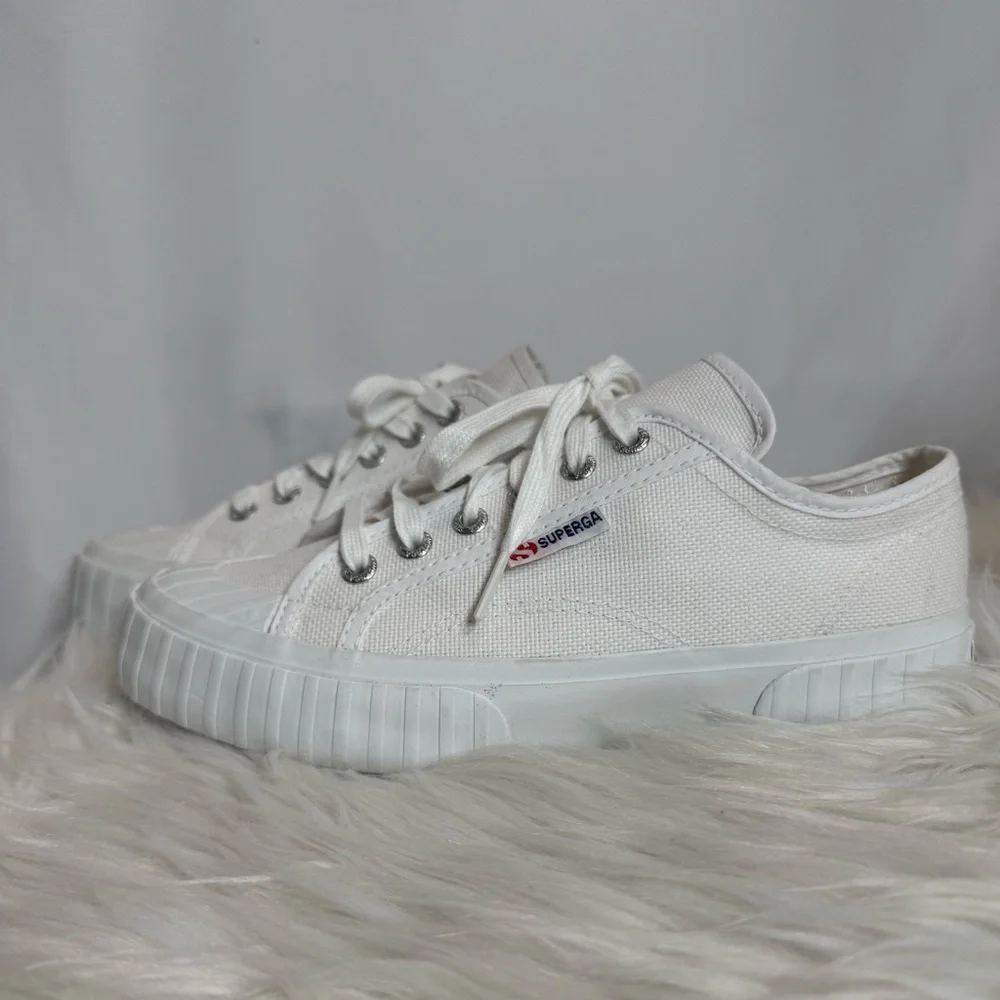 Superga Men’s 2630-Cotu Canvas Sneaker size 6.5 - Picture 3 of 7